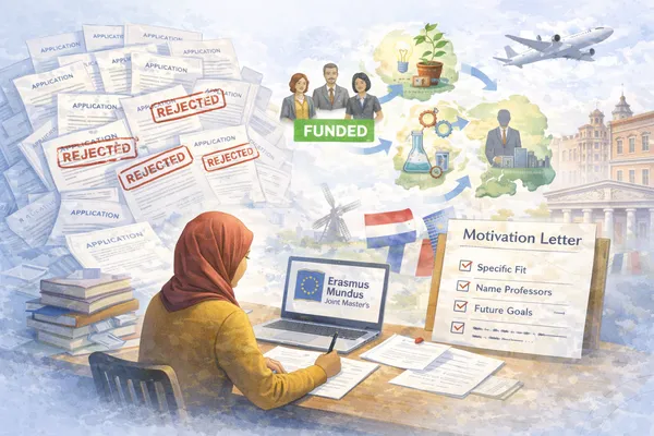 The EMJM Motivation Letter: What Actually Gets You Funded